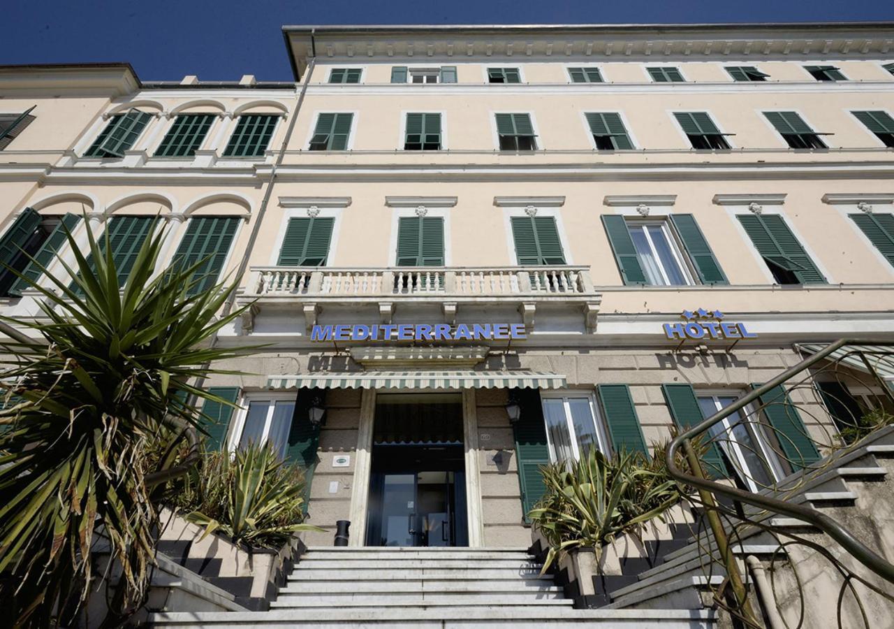 Hotel Mediterranee Genua Exterior foto